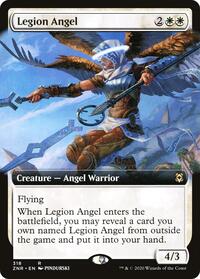 Legion Angel (Extended Art) - Zendikar Rising - 318