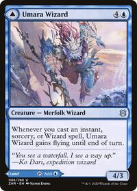 Umara Wizard - Zendikar Rising - 86