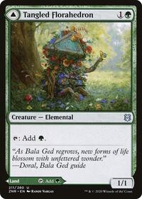 Tangled Florahedron - Zendikar Rising - 211