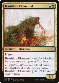 Brushfire Elemental - Zendikar Rising - 221