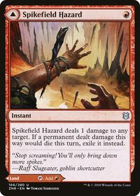 Spikefield Hazard - Zendikar Rising - 166