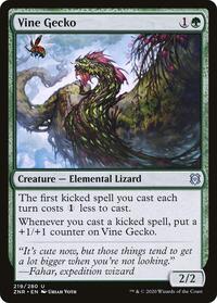 Vine Gecko - Zendikar Rising - 219