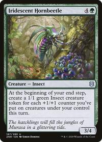 Iridescent Hornbeetle - Zendikar Rising - 187