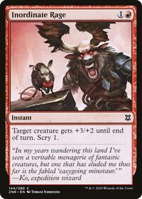 Inordinate Rage - Zendikar Rising - 144