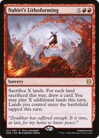 Nahiri's Lithoforming - Zendikar Rising - 151