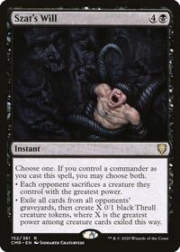 Szat's Will - Commander Legends - 152
