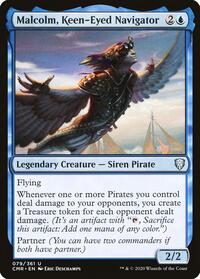 Malcolm, Keen-Eyed Navigator - Commander Legends - 79
