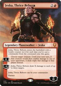 Jeska, Thrice Reborn (Borderless) - Commander Legends - 513