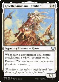 Keleth, Sunmane Familiar - Commander Legends - 28