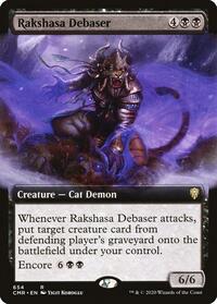 Rakshasa Debaser (Extended Art) - Commander Legends - 654