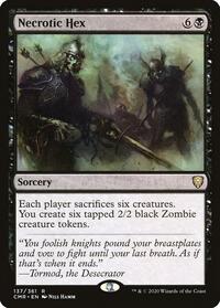 Necrotic Hex - Commander Legends - 137