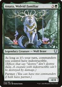 Anara, Wolvid Familiar - Commander Legends - 214