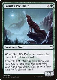 Sarulf's Packmate - Kaldheim - 192
