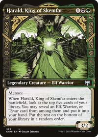 Harald, King of Skemfar (Showcase) - Kaldheim - 323
