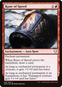 Rune of Speed - Kaldheim - 148