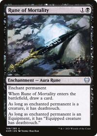 Rune of Mortality - Kaldheim - 108