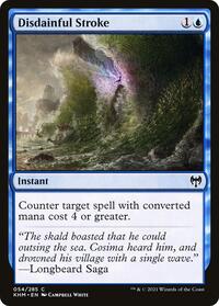 Disdainful Stroke - Kaldheim - 54