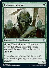 Llanowar Mentor - Time Spiral: Remastered - 216