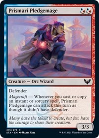 Prismari Pledgemage - Strixhaven: School of Mages - 215