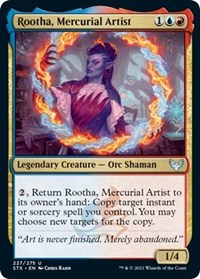 Rootha, Mercurial Artist - Strixhaven: School of Mages - 227