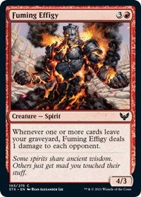 Fuming Effigy - Strixhaven: School of Mages - 103