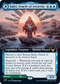 Jadzi, Oracle of Arcavios (Extended Art) - Strixhaven: School of Mages - 325