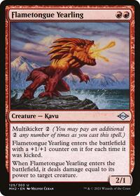 Flametongue Yearling - Modern Horizons 2 - 125