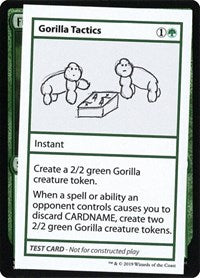 Gorilla Tactics (No PW Symbol) - Mystery Booster: Convention Edition Exclusives
