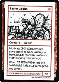 Lazier Goblin (No PW Symbol) - Mystery Booster: Convention Edition Exclusives