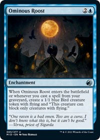 Ominous Roost - Innistrad: Midnight Hunt - 65