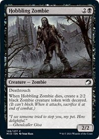 Hobbling Zombie - Innistrad: Midnight Hunt - 106