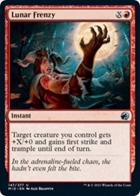 Lunar Frenzy - Innistrad: Midnight Hunt - 147