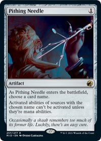Pithing Needle - Innistrad: Midnight Hunt - 257