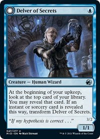 Delver of Secrets - Innistrad: Midnight Hunt - 47