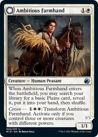 Ambitious Farmhand - Innistrad: Midnight Hunt - 2