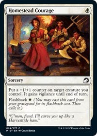 Homestead Courage - Innistrad: Midnight Hunt - 24