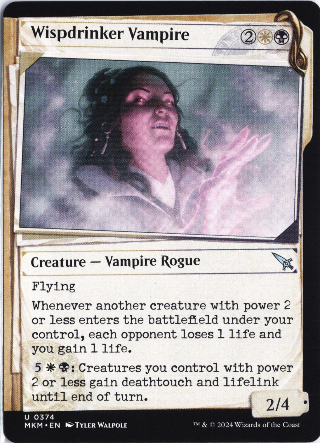 Wispdrinker Vampire (Showcase) U Murders at Karlov Manor 374 NM