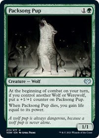 Packsong Pup - Innistrad: Crimson Vow - 213