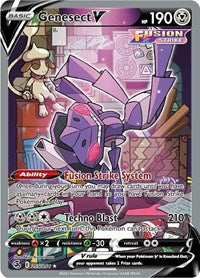 Genesect V (Alternate Full Art) - SWSH08: Fusion Strike - 255/264