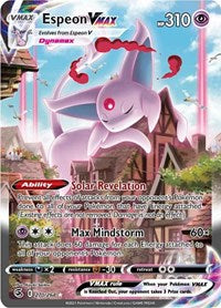 Espeon VMAX (Alternate Art Secret) - SWSH08: Fusion Strike - 270/264
