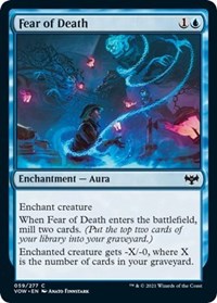 Fear of Death - Innistrad: Crimson Vow - 59