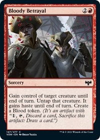 Bloody Betrayal - Innistrad: Crimson Vow - 147