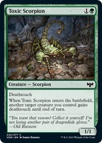 Toxic Scorpion - Innistrad: Crimson Vow - 224