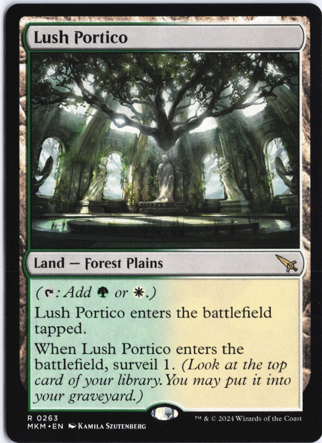 Lush Portico R Murders at Karlov Manor 263 NM