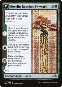 Boseiju Reaches Skyward - Kamigawa: Neon Dynasty - 177