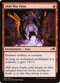 Akki War Paint - Kamigawa: Neon Dynasty - 132