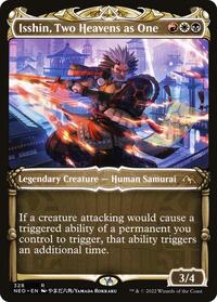 Isshin, Two Heavens as One (Showcase) - Kamigawa: Neon Dynasty - 328