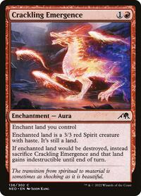Crackling Emergence - Kamigawa: Neon Dynasty - 136