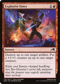 Explosive Entry - Kamigawa: Neon Dynasty - 139