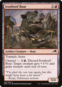 Ironhoof Boar - Kamigawa: Neon Dynasty - 148
